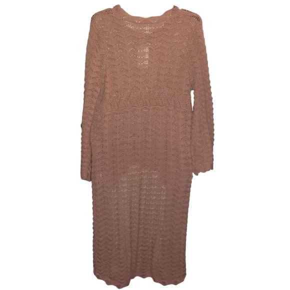 Knit Mix Mauve Sweater Size Large NWT - Picture 3 of 8